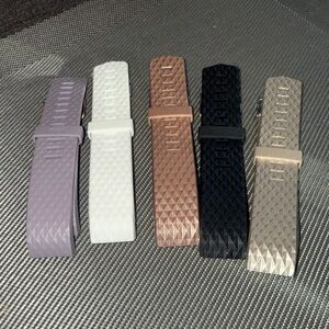 Fitbit Bands: Designed for Fitbit Charge 3 and 4 models. 5 Bands. Size L/G